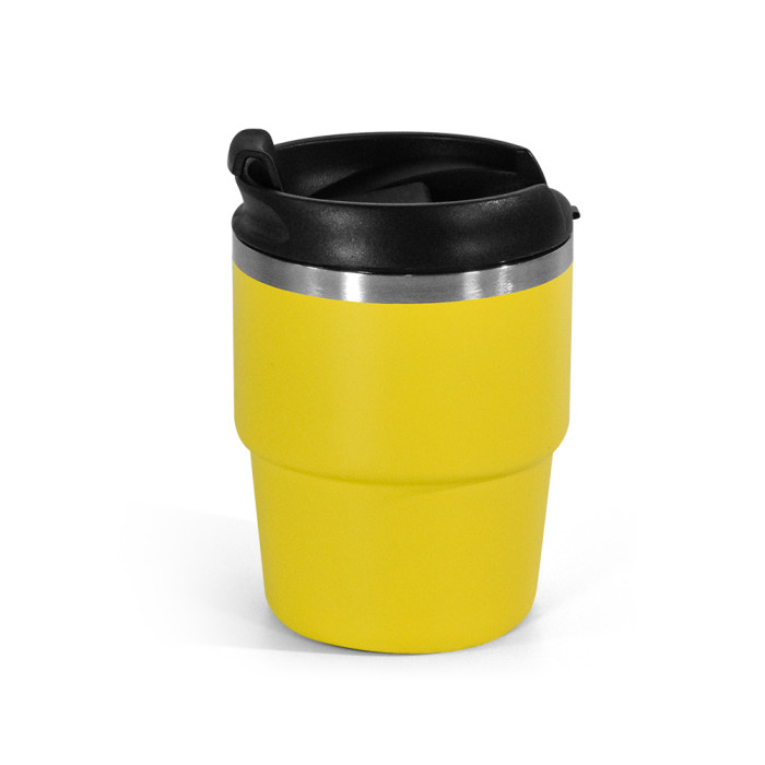 US Warehouse 6oz powder coated coffee mugs mini cups inside with enamel coating