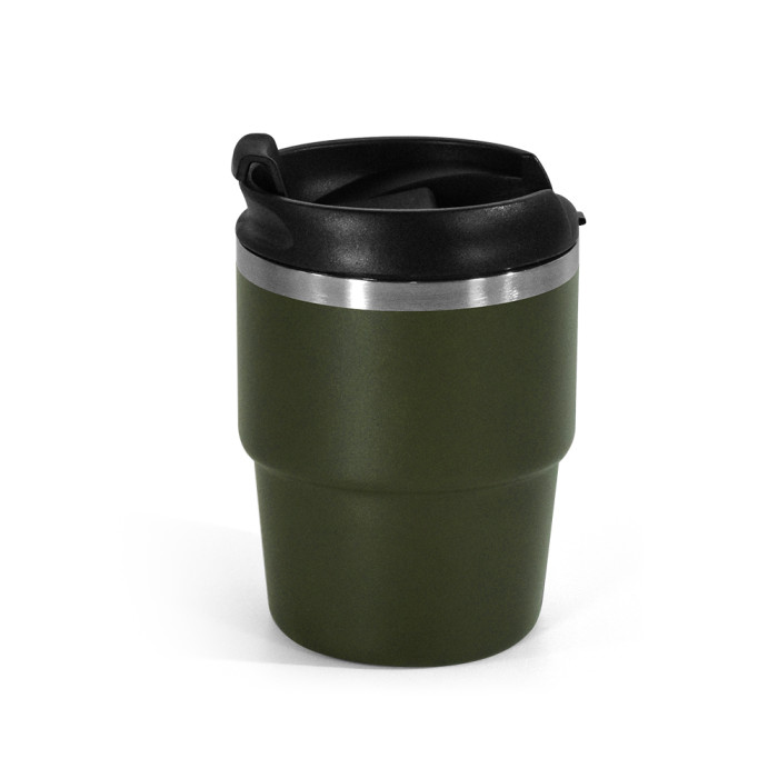 US Warehouse 6oz powder coated coffee mugs mini cups inside with enamel coating