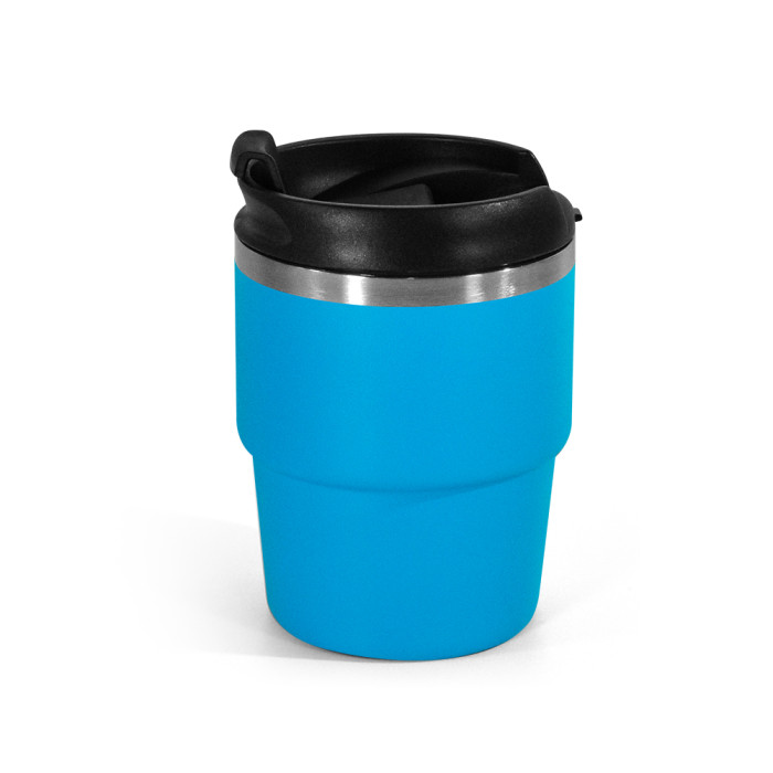 US Warehouse 6oz powder coated coffee mugs mini cups inside with enamel coating