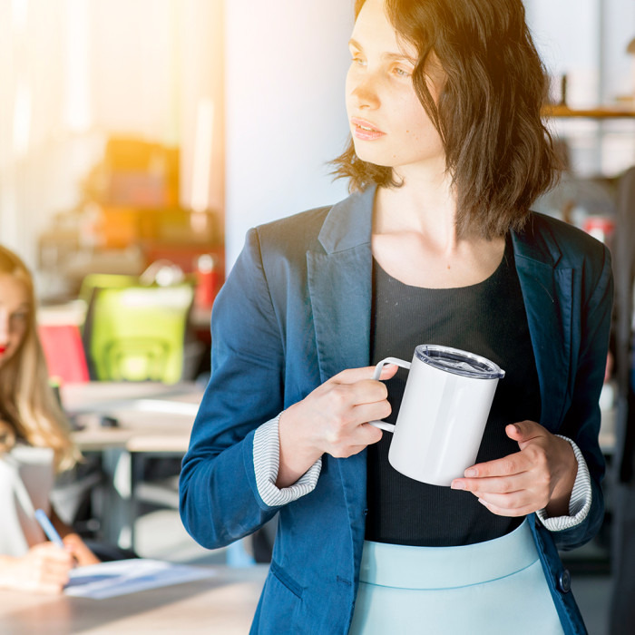 RTS US Warehouse 12oz sublimation coffee Mug with handle