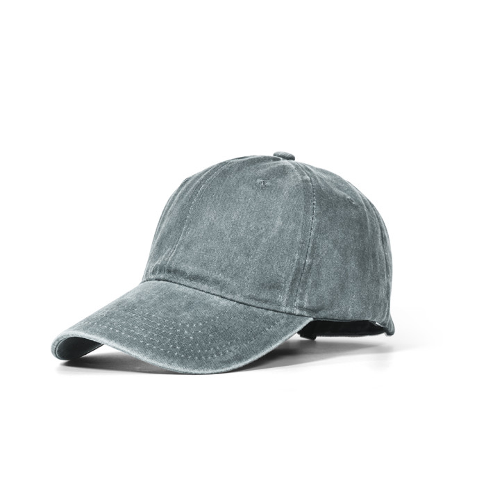 US Warehouse Plain Color 100% Cotton Vintage Adjustable Baseball Cap hats