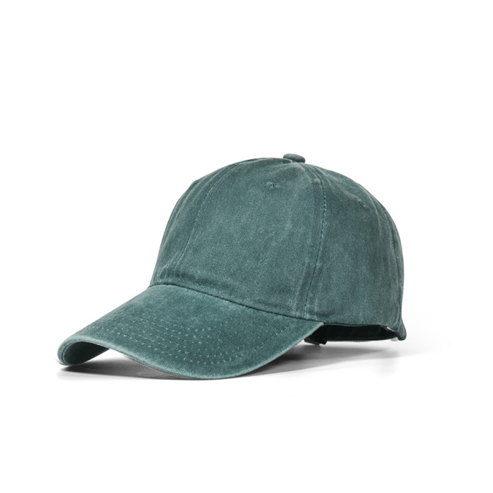 US Warehouse Plain Color 100% Cotton Vintage Adjustable Baseball Cap hats