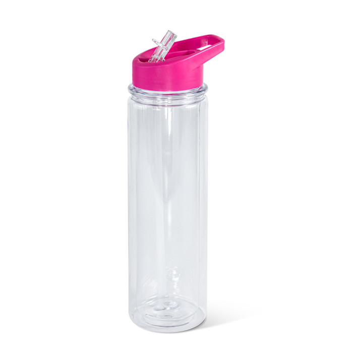 US warehosue Plastic 17oz Snow Globe Kids Bottle with plug,cup BPA FREE