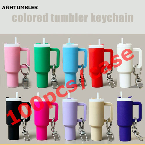 US Warehouse 40oz Tumbler Keychain Chapstick Holder Charms