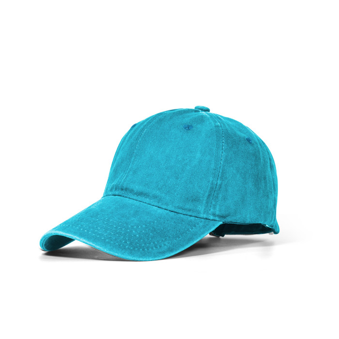 US Warehouse Plain Color 100% Cotton Vintage Adjustable Baseball Cap hats