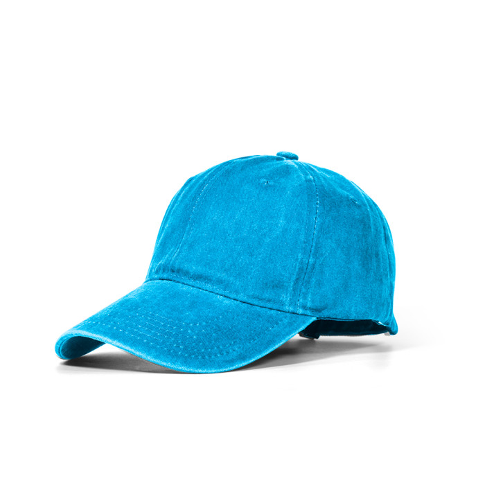 US Warehouse Plain Color 100% Cotton Vintage Adjustable Baseball Cap hats