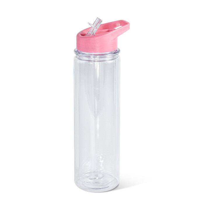 US warehosue Plastic 17oz Snow Globe Kids Bottle with plug,cup BPA FREE