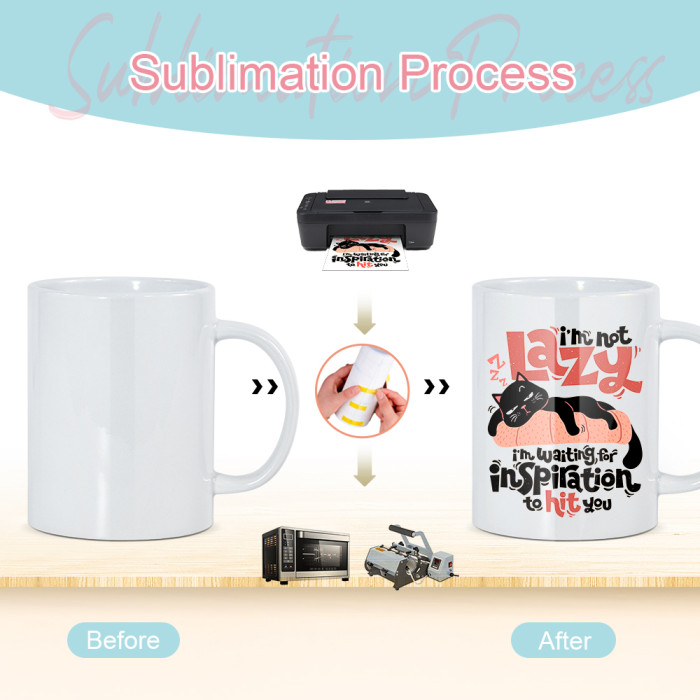 US Warehouse 15oz sublimation ceramic coffee mug
