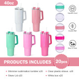 Mixed 5 colors 4 of each color