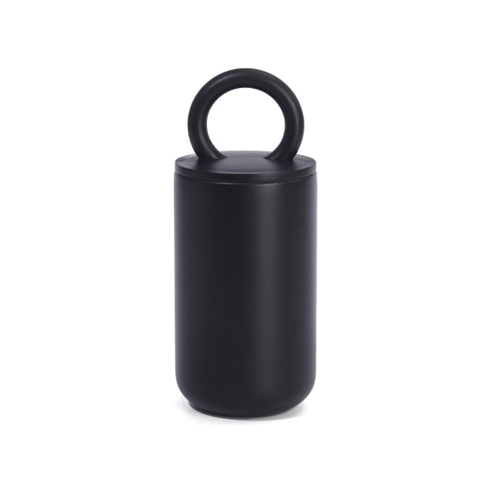 China Warehouse 40PCS 16oz powder coated coffee cups with handle lids