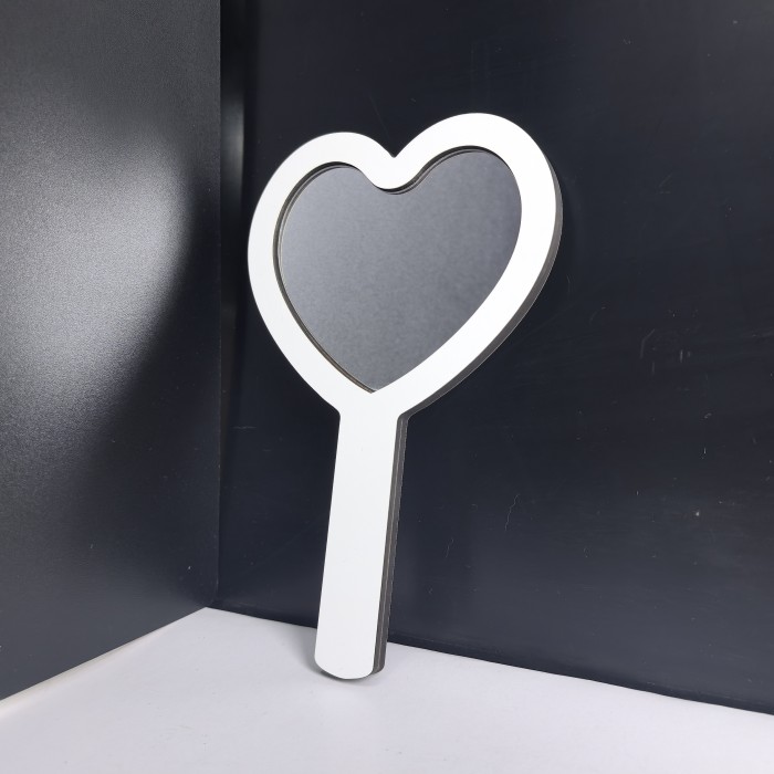 China Warehouse 4 inches Sublimation MDF Mirror