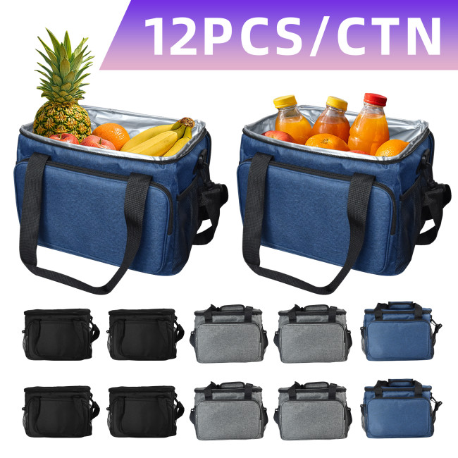 US Warehouse 15L Waterproof Outdoor large-capacity picnic bag lunch bag Can cooler bags