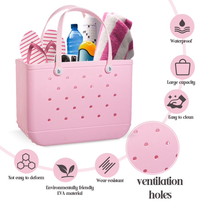 US Warehouse Small Size EVA Beach Bag(non-sublimation)