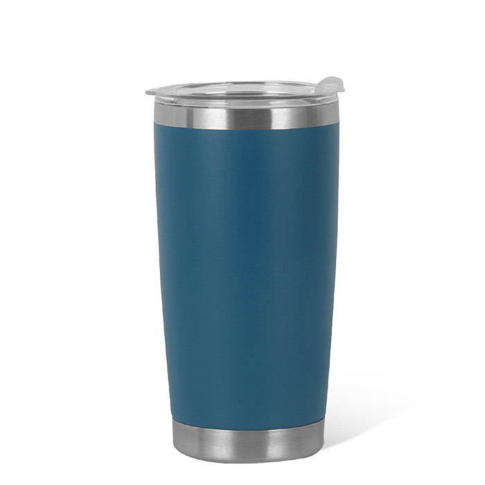 US Warehouse 20oz Powder Coated Tumbler Travel Mug