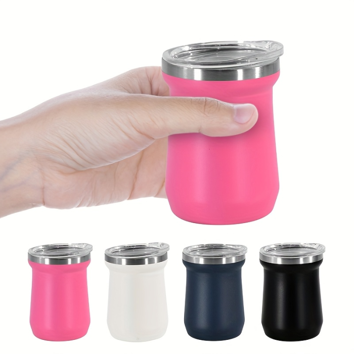 US Warehouse 5oz powder coated mini cups tumblers Mate Cups