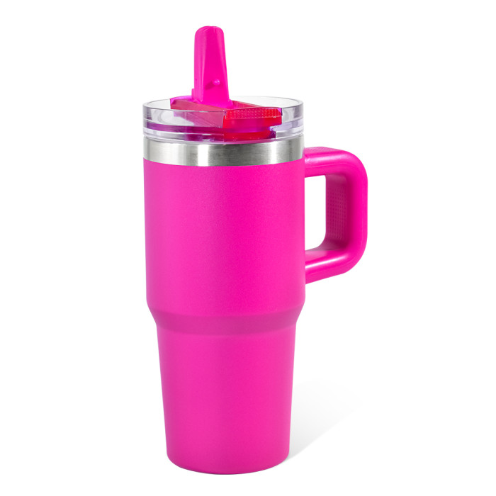 US Warehouse 14oz powder caoated tumbler with removeable nozzle of lid(easily cleaning)