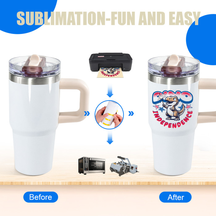US Warehouse 14oz sublimation tumbler with removeable nozzle of lid(easily cleaning)