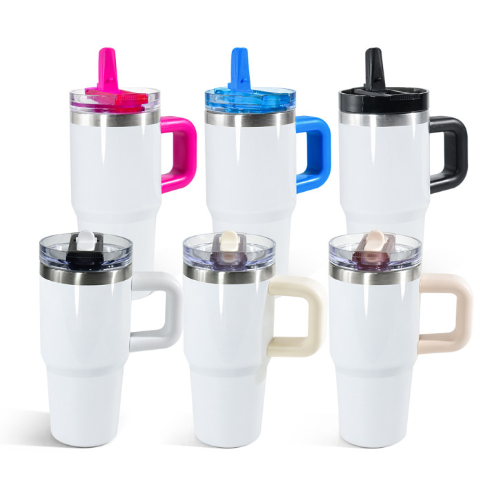 US Warehouse 14oz sublimation tumbler with removeable nozzle of lid(easily cleaning)
