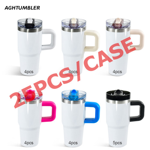 US Warehouse 14oz sublimation tumbler with removeable nozzle of lid(easily cleaning)