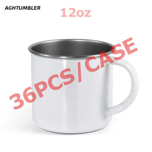 US warehouse stainless steel 12oz sublimation Cup mugs