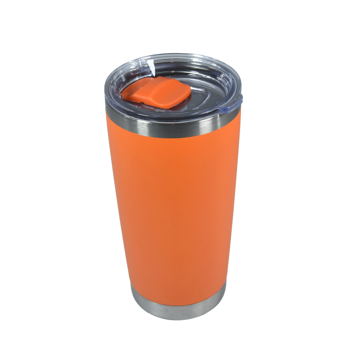 US Warehouse 20oz powder coated Car tumbler with magnetic lid mixed 8 colors