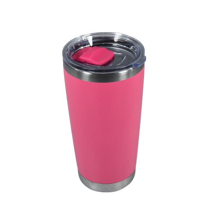 US Warehouse 20oz powder coated Car tumbler with magnetic lid mixed 8 colors