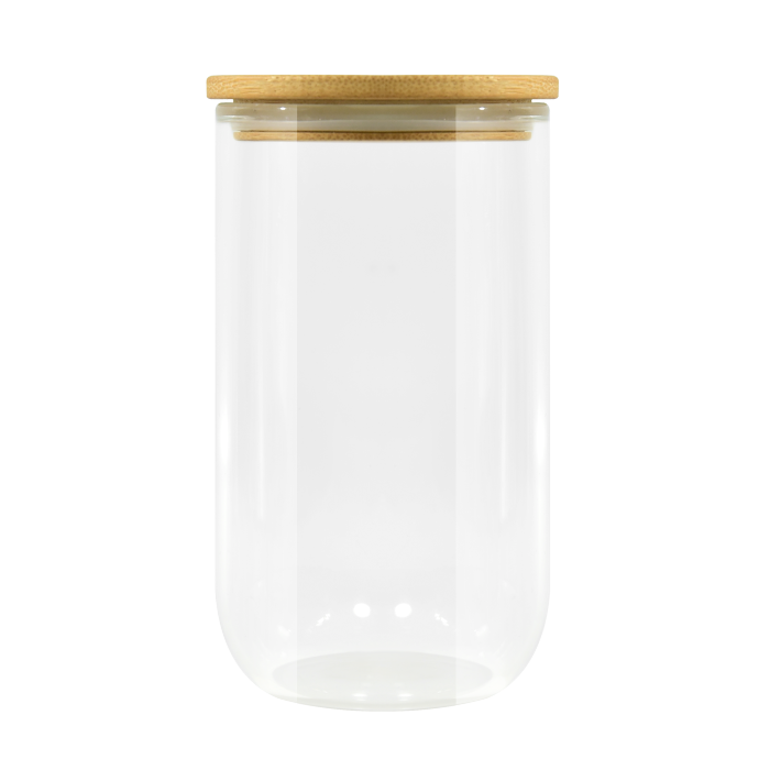 US Warehouse 18oz clear sublimation glass candle jar/DIY Snow Scene Cup