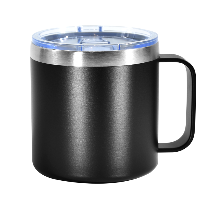 US Warehouse 12oz powder coated mugs with stainless straw +straw brush