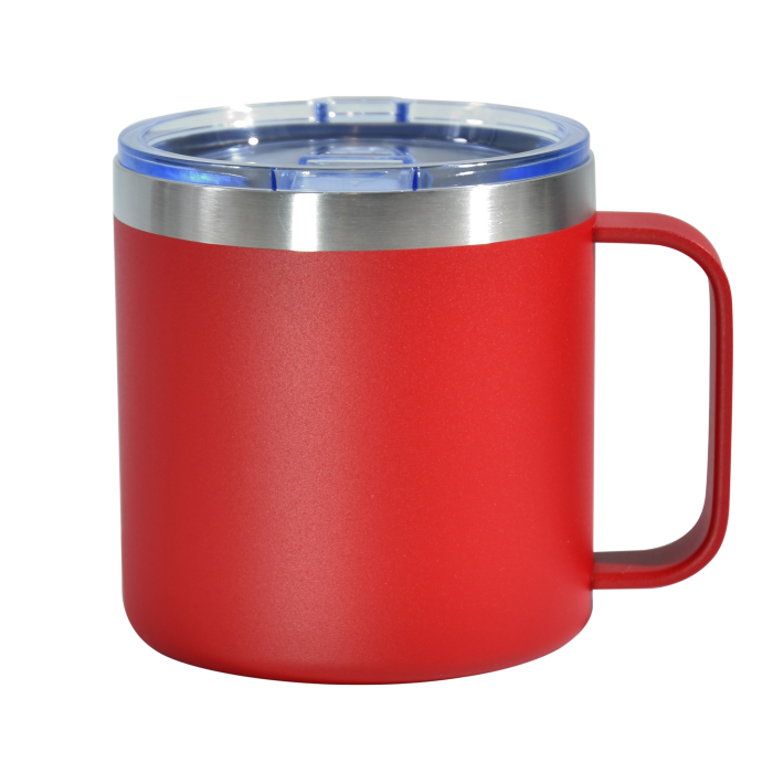US Warehouse 12oz powder coated mugs with stainless straw +straw brush