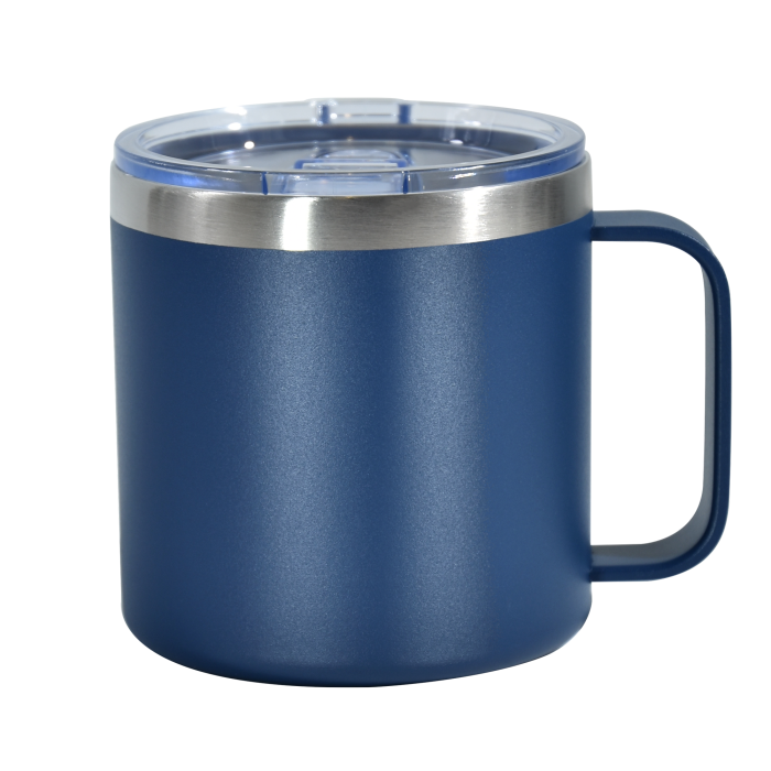 US Warehouse 12oz powder coated mugs with stainless straw +straw brush
