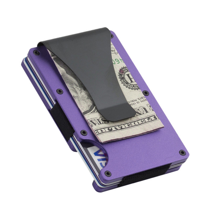 China Warehouse Aluminium alloy wallet