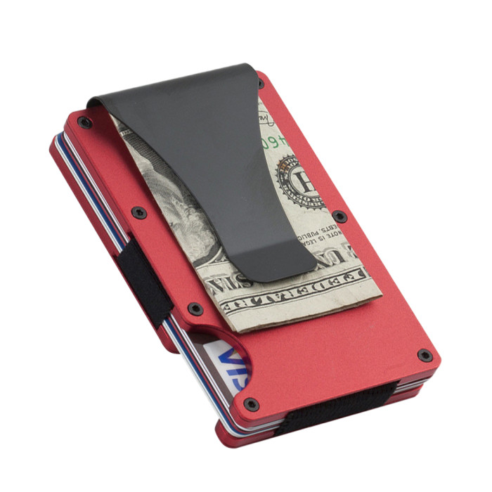 China Warehouse Aluminium alloy wallet