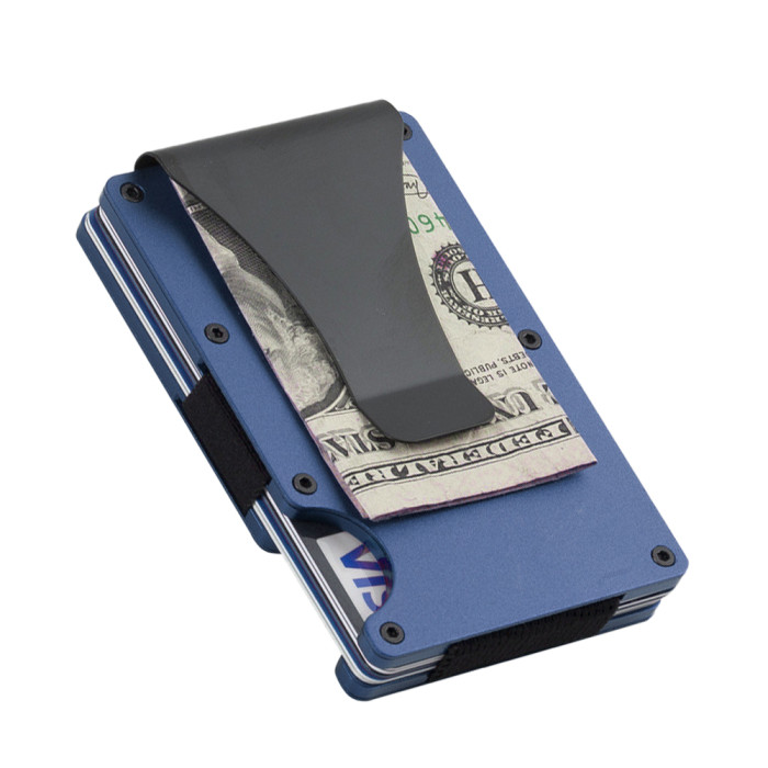 China Warehouse Aluminium alloy wallet