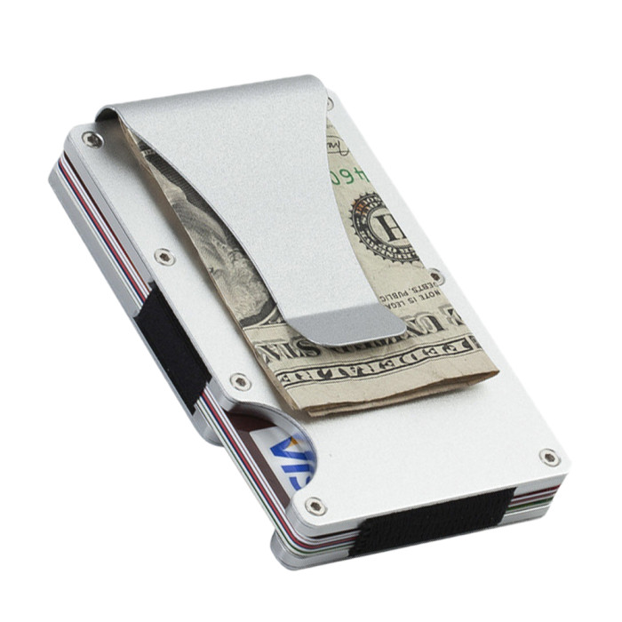 China Warehouse Aluminium alloy wallet