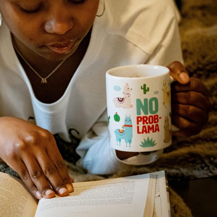 US Warehouse 11oz sublimation ceramic coffee mug with bamboo lids+Gold stainless steel spoon