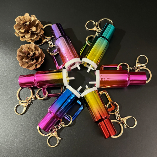 US Warehouse Gradient 40oz Tumbler Keychain Chapstick Holder Charms