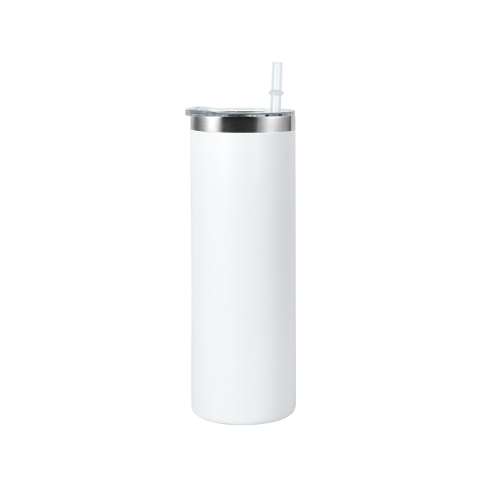US Warehouse 20oz Powder Coated Straight Skinny Tumbler