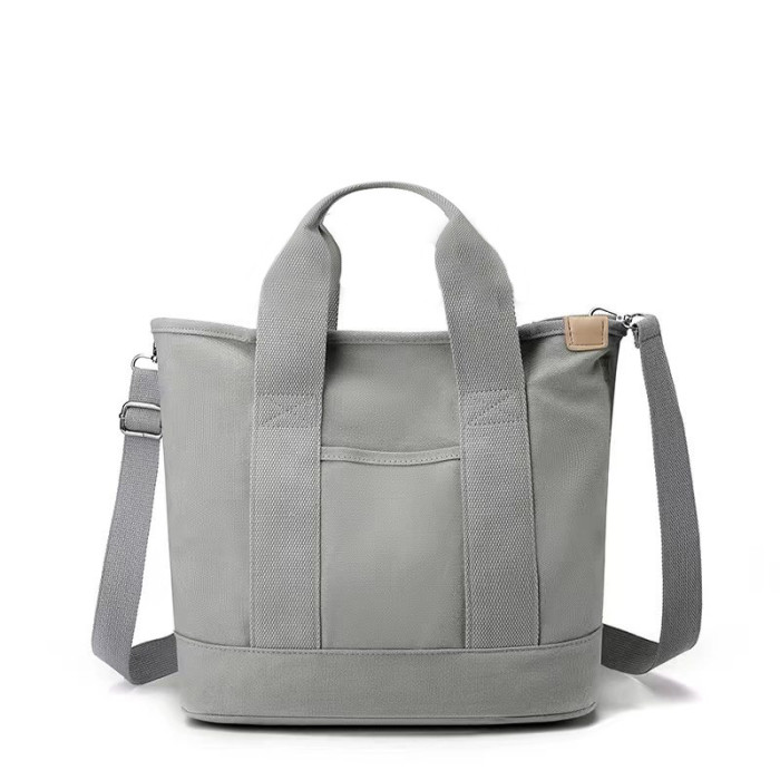 China Warehouse 24pcs 12.6*11.4*6 inches Canvas Multiway Pocket Tote