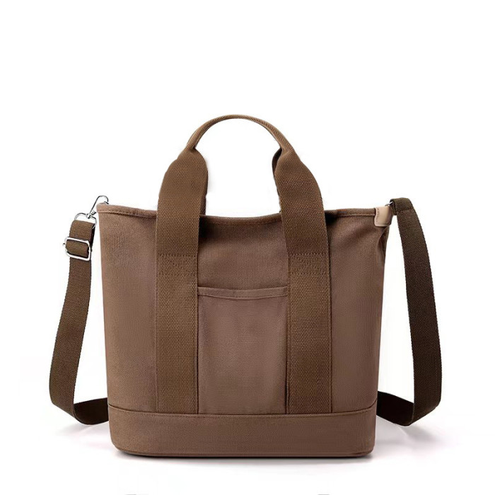China Warehouse 24pcs 12.6*11.4*6 inches Canvas Multiway Pocket Tote