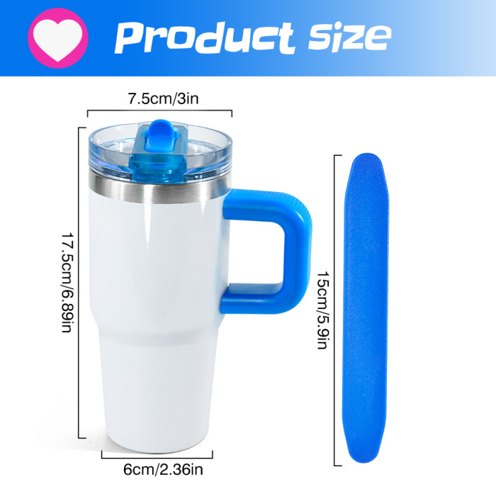 US Warehouse 14oz sublimation tumbler with removeable nozzle of lid(easily cleaning)