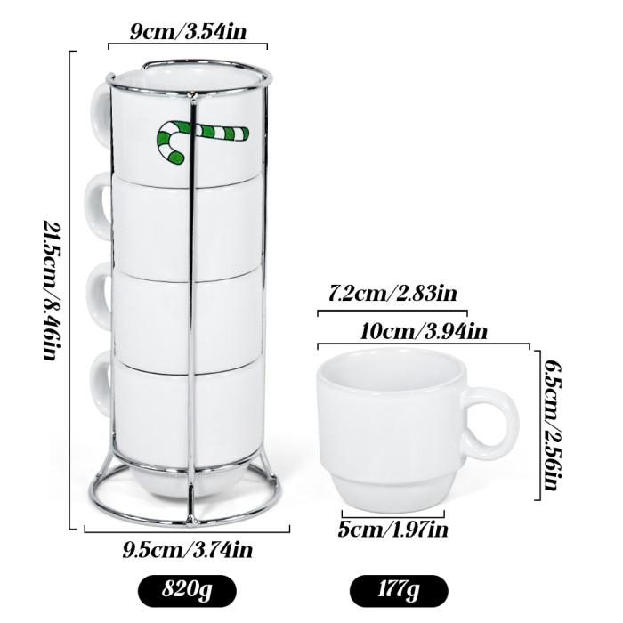US$ 72.00 - US Warehouse 6oz sublimation ceramic coffee mug sets -  www.aghtumbler.com