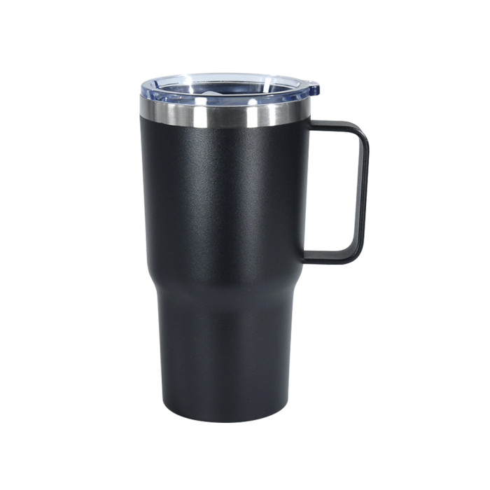 US Warehouse 20oz powder coated tumbler with handle