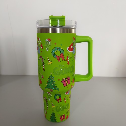 China Warehouse 40oz tumbler with 3D printing