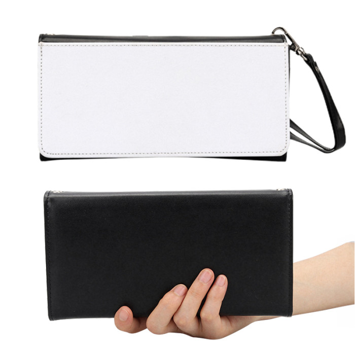 US warehouse PU leather sublimation lady wallet