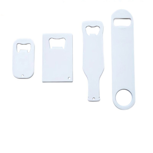 China Warehouse 40pcs stainless steel sublimation opener