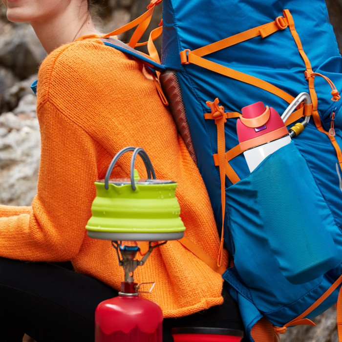 US Warehouse No Pit 24oz sublimation water bottle FreeSip Insulated Stainless Steel Water Bottle with Straw