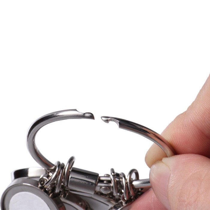 China Warehouse 30pcs zinc-alloy Sublimation Key Chain Keychains KeyChain