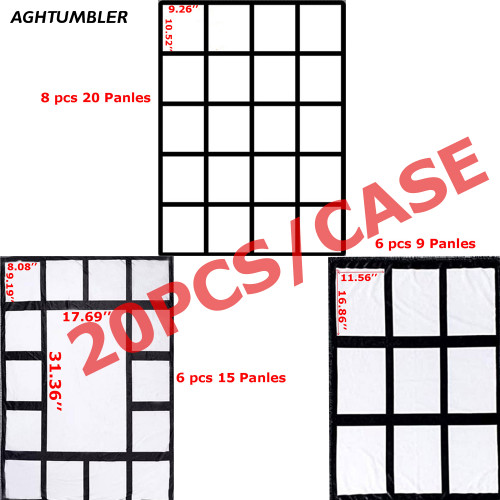 RTS US Warehouse 40*60 inches Flannel sublimation blankets blanket