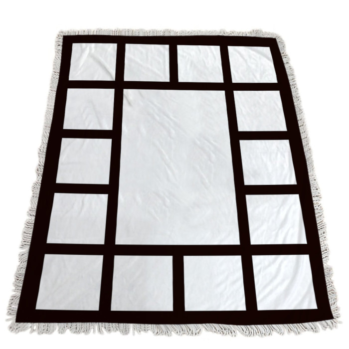 China Warehouse 40*60 inches Flannel sublimation blankets blanket