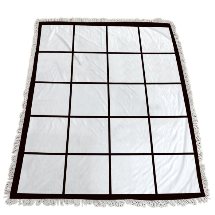 China Warehouse 40*60 inches Flannel sublimation blankets blanket